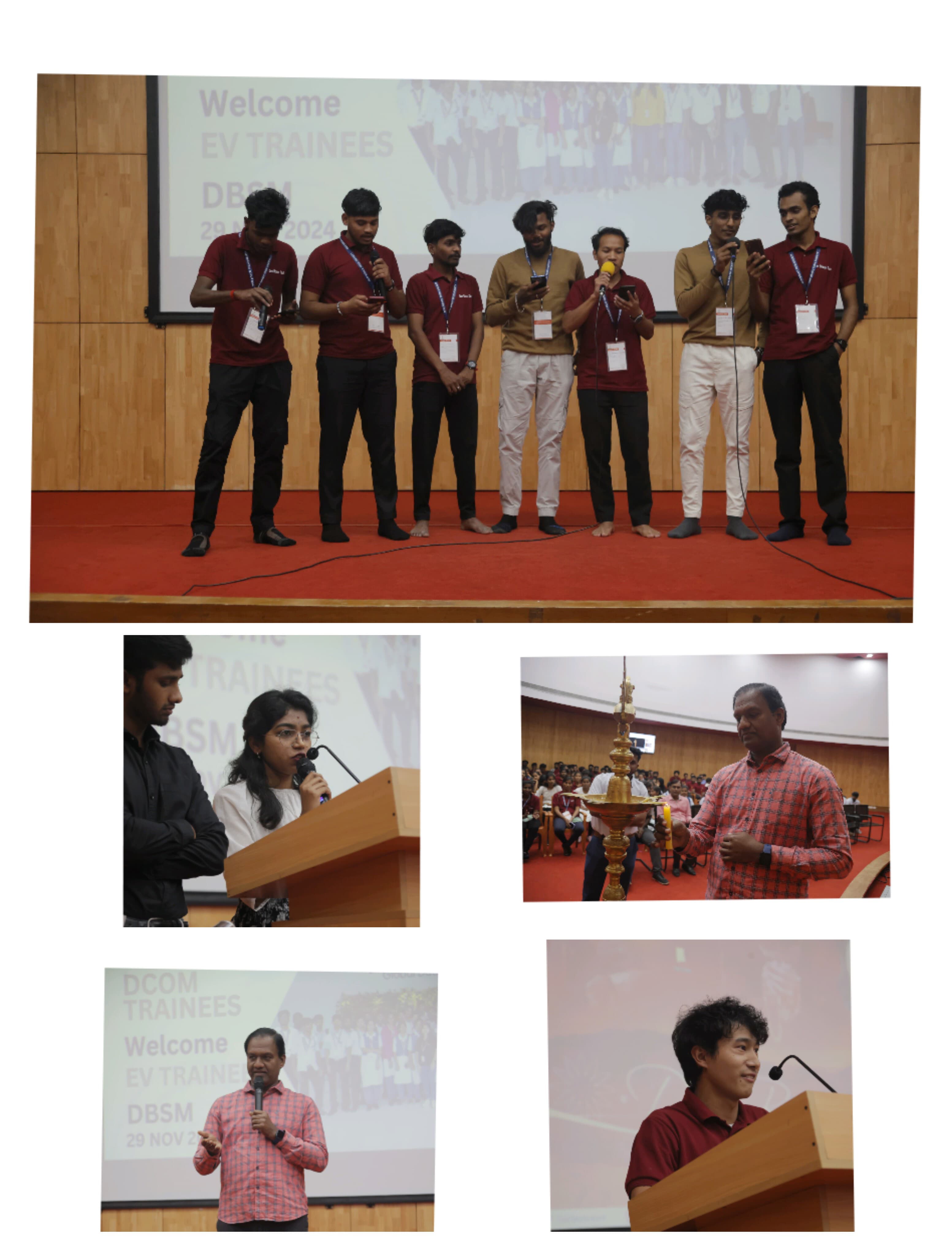 Inauguration of EVCS Batch